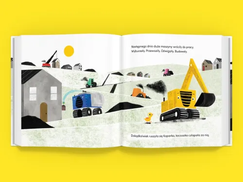 Koparka i kaczuszka na Arena.pl