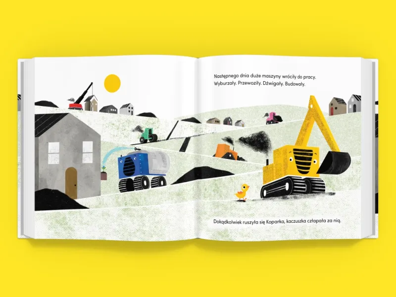 Koparka i kaczuszka zdjęcie 3