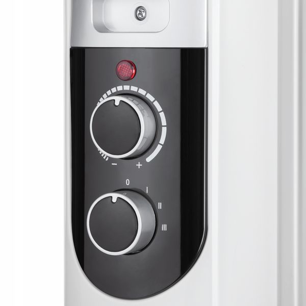 Grzejnik olejowy piecyk 2500W 11 żeber termostat zdjęcie 3