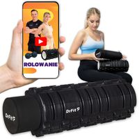 Wałek do Masażu Zestaw Roller z Wypustkami i Gładki Masaż Rehabilitacja