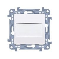 simon 10 zaślepka ramki biały - s+843496