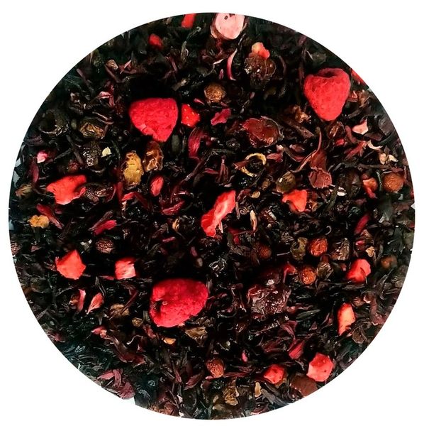 HERBATA Hot Redness hibiskus RÓŻA MALINA 1kg zdjęcie 1