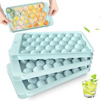 Foremki Tacki Do Lodu Z Pokrywką Kule 3Szt