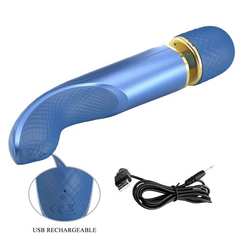 Pretty Love - Colorful Massager Blue, 7 Vibration Functions 5 Levels Of Sp na Arena.pl