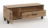 Stolik RTV P7 szuflada 120 cm dąb artisan
