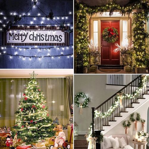 LAMPKI CHOINKOWE 1000 LED ZEW/WEW BIAŁE ZIMNE na Arena.pl