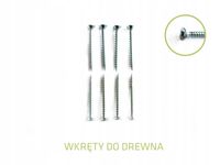 WKRĘTY DO DREWNA DO MONTAŻU ŻAGLI