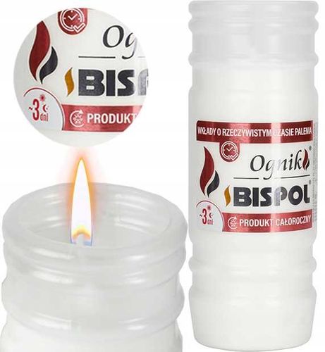 BISPOL - Wkład Zalewany Ognik WP3 - 24 szt. na Arena.pl