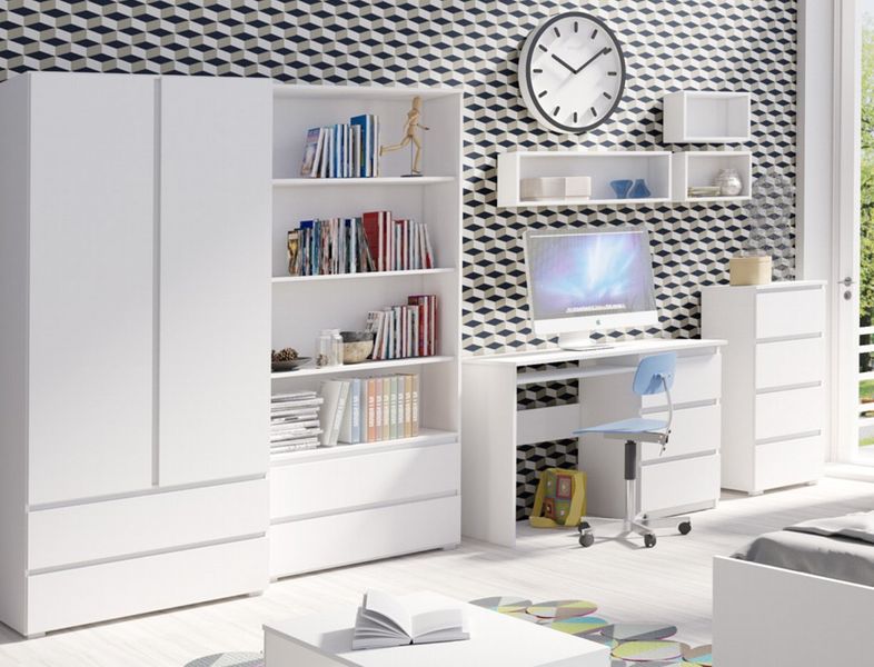 Białe Meble młodzieżowe KOSS A1 mx - 3 kolory zdjęcie 1