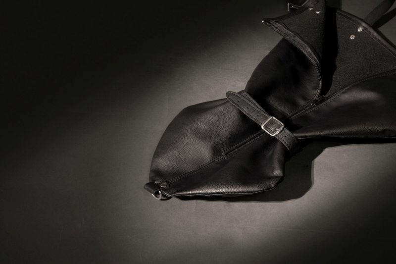 Zip-up Full Sleeve Arm Restraint - Black zdjęcie 14