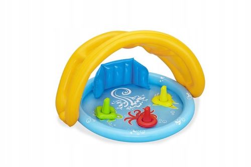 Bestway 52568 Basenik dmuchany z daszkiem, oparciem i sorterem 1.15m x 89cm na Arena.pl