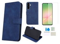 Etui z klapką do SAMSUNG GALAXY A57 5G skórzane zamykane + folia ochronna