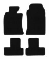Dywaniki welurowe BASIC do Mini Cooper R53 2001-2006 czarne