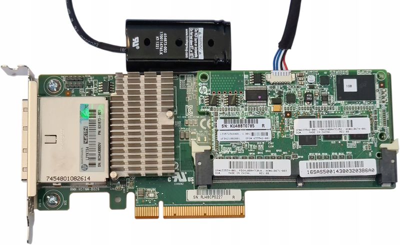 Raid EXT Kontroler HP P421 + Cache 1GB + fbwc G8 zdjęcie 1