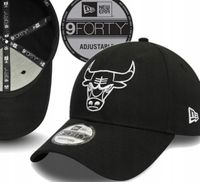CZAPKA Z DASZKIEM NEW ERA BEJSBOLÓWKA CHICAGO BULLS NBA UNIWERSALNA 9FORTY