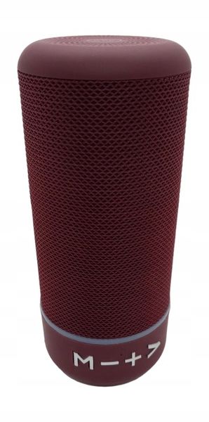 GŁOŚNIK BLUETOOTH TIDAL bordo zdjęcie 1