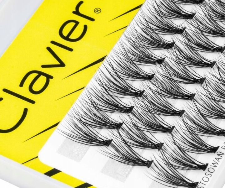 CLAVIER KĘPKI RZĘSY DU2O DOUBLE VOLUME 10 mm zdjęcie 3