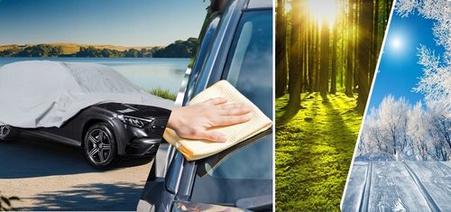 Pokrowiec na Samochód SUV/Minivan L2 480-505 Classic Plandeka na Auto-Szary na Arena.pl