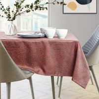Obrus Plamoodporny GAIA 155x250  Brudny Róż AmeliaHome