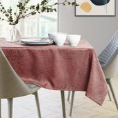 Obrus Plamoodporny GAIA 155x250  Brudny Róż AmeliaHome