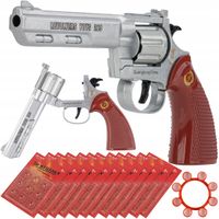 Pistolet na kapiszony hukowy metalowy spłonka 12x72 864 strzały MPS-203-1