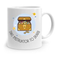 Dla Instruktora Kubek Prezent Instruktor To Skarb Z Nadrukiem Ze Zdjęciem