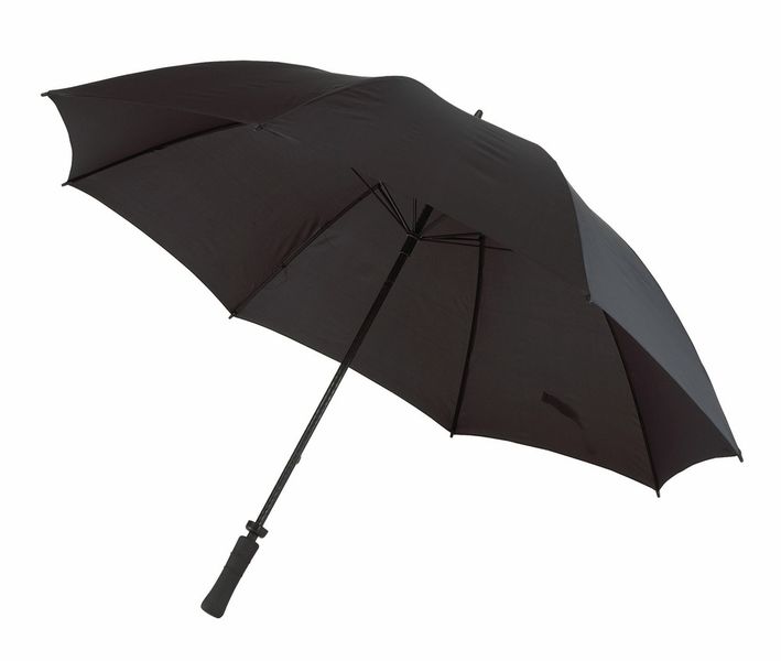 Parasol bez automatu TORNADO, czarny zdjęcie 1