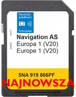 MAPA DISCOVERY MEDIA MIB2 V20 EU 2025 CADDY TIGUAN PASSAT POLO RADARY