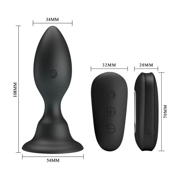 Mr Play - Vibrating Anal Plug zdjęcie 3