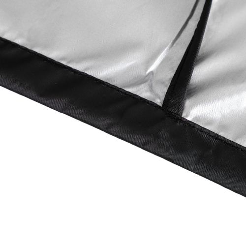 POKROWIEC NA GRILLA DUŻY CZARNY 145x61x117 cm na Arena.pl