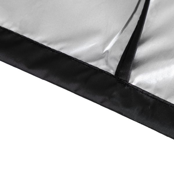 POKROWIEC NA GRILLA DUŻY CZARNY 145x61x117 cm zdjęcie 9