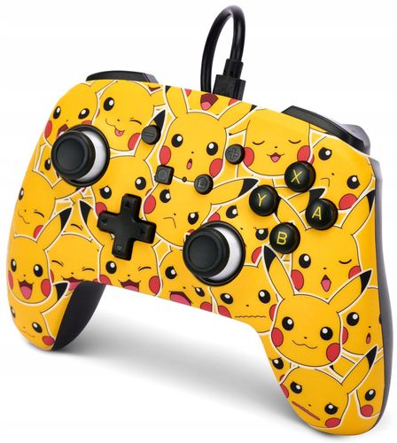 Gamepad Kontroler do Nintendo Switch PowerA Enhanced Pikachu Moods na Arena.pl
