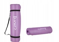 Antypoślizgowa wodoodporna mata 183 x 61 cm do ćwiczeń purpurowa YM03 HMS