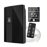 Osuszacz Powietrza Czarny 65W 2000ml 270ml/24h LCD Pilot Kraft&Dele
