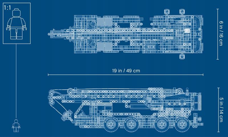 42108 - LEGO Technic - Żuraw samochodowy zdjęcie 12