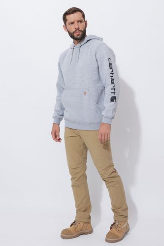 bluza carhartt midweight logo sleeve na Arena.pl