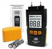 WILGOTNOŚCIOMIERZ MIERNIK WILGOTNOŚCI UNIWERSALNY SZYBKI PRECYZYJNY POMIAR