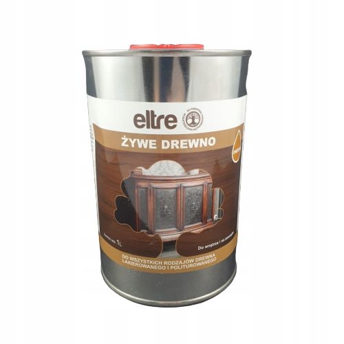 Płyn do Pielęgnacji Drewna Renowacja Żywe Drewno Eltre do Mebli 1000 na Arena.pl