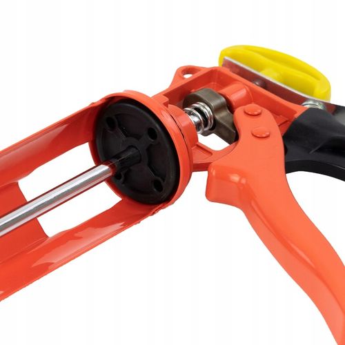 PISTOLET WYCISKACZ do silikonów kartuszy klejów uszczelniaczy SOLIDNY na Arena.pl