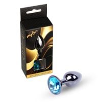 Mylove Toys - Jewellery Dark Silver Plug- Light Blue