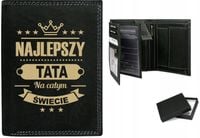 Portfel grawer NAJLEPSZY TATA dzień ojca PREZENT