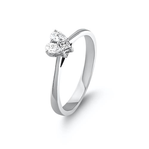 Złoty pierścionek PBD6105 - Diament na Arena.pl