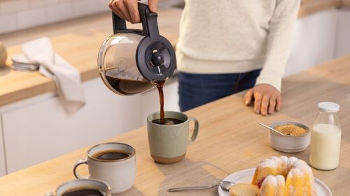 Ekspres przelewowy Bosch MyMoment TKA2M114 1,4l Blokada kapania Czerwony na Arena.pl