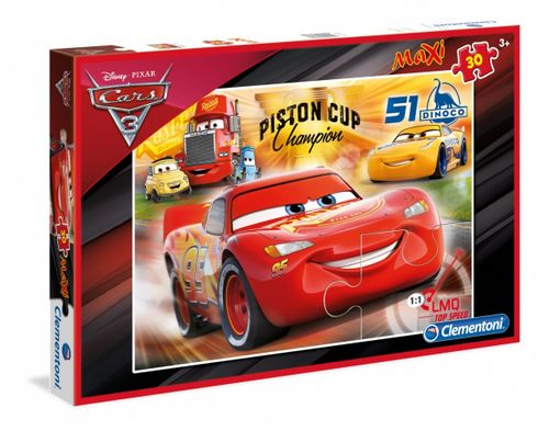 Clementoni 30 Elementów Maxi Cars 3 na Arena.pl
