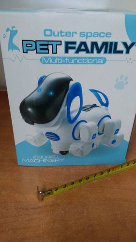 pies robot na baterie w kloszu na Arena.pl