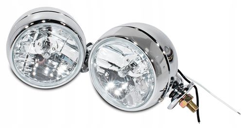 KOMPLET HALOGENÓW LA1026 Halogeny drogowe H3 55W 12V Białe NA GMOLE na Arena.pl