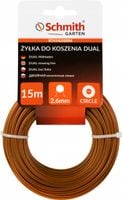 SCHMITH SCH14L02004 ŻYŁKA DUAL OKRĄGŁA 2.6mm x 15m