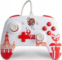 Gamepad PowerA Switch Pad Mario Red & White