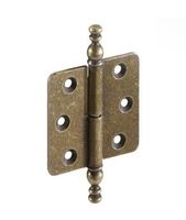 Zawias meblowy retro klasyczny lewy, stare złoto