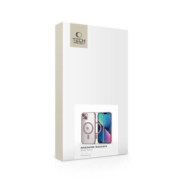 tech-protect magshine magsafe iphone 13 rose gold zdjęcie 7